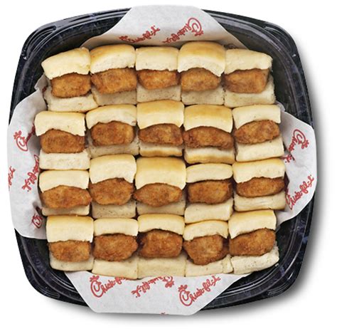 chick fil a chicken mini platter.